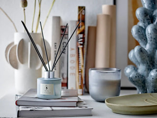 Blue Innes earthenware vase 36cm