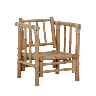 Fauteuil lounge enfant Sole bambou naturel