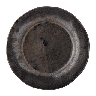 Bord aardewerk brons Linne 23cm