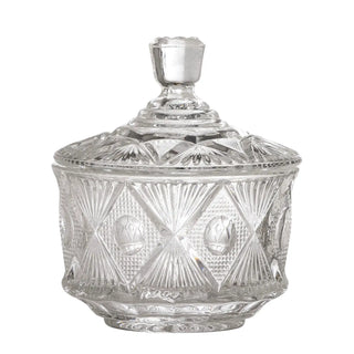 Tarro de almacenamiento de vidrio transparente Ninya 11cm