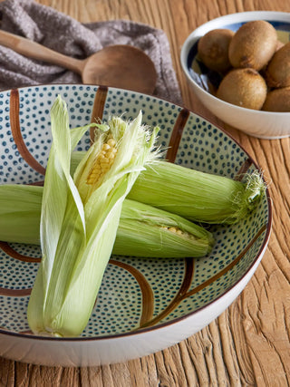 Schale Steingut braun Heikki 32cm