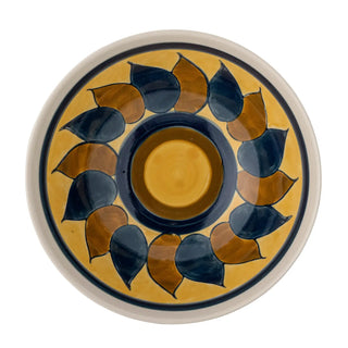 Schaal aardewerk bruin Heikki 19cm