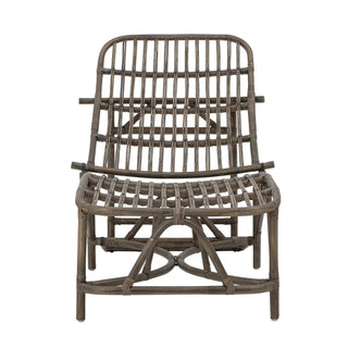 Ligstoel rotan bruin Dione