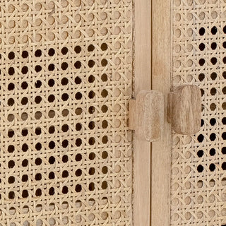 Armario de madera de mango beige/natural Bandol