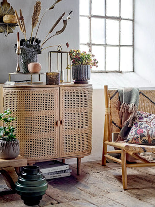 Armario de madera de mango beige/natural Bandol