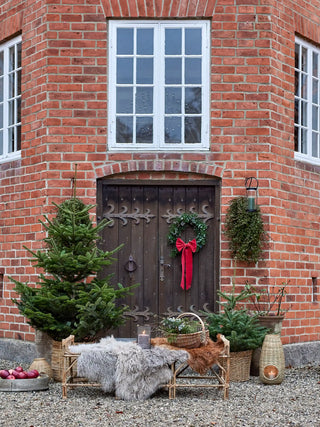 Kerzenhalter Glas schwarz Filula 12x17cm