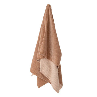 Plaid katoen roze Gamma 130x150cm