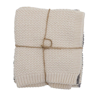 Vaatdoekjes katoen grijs Odette - set van 3