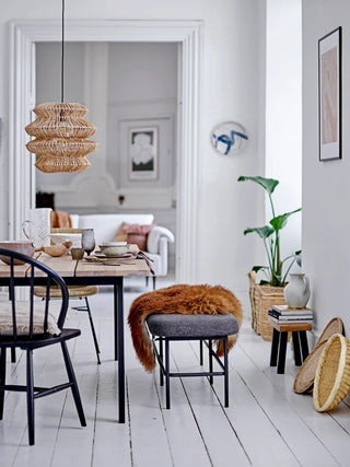 Garrafa de vidrio blanca Sakhi 1 litro