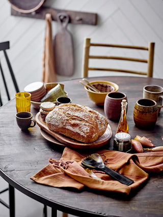 Schaal aardewerk geel Marsala 20cm