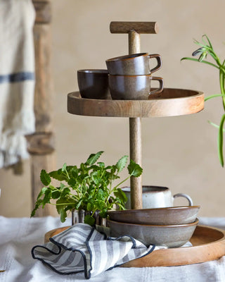 Mok aardewerk bruin Nohr