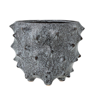 Bloempot aardewerk blauw Ademir 21cm