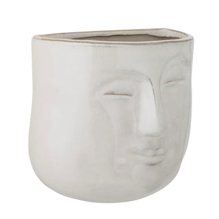 Wandblumentopf Keramik weiß Ignacio 11cm