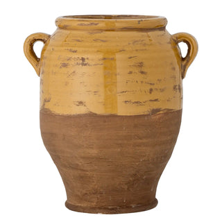 Bloempot terracotta geel Tao 32cm