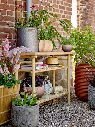 Vaso in terracotta marrone Thira 15cm