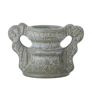 Candle holder ceramic blue Hewa 11cm