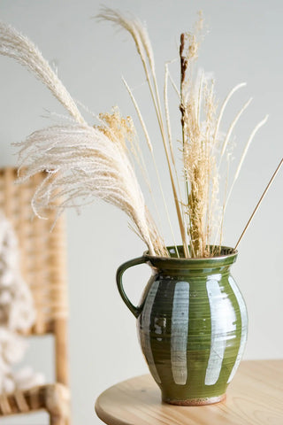 Vase Keramik grün Frigg 26cm