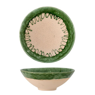 Piatto in terracotta verde Moez 30cm