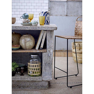 Voorraadpot Nasib bruin 22cm - Het Adres