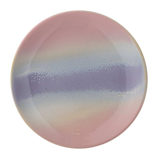 Pink Safie earthenware plate 15cm