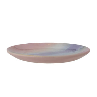 Pink Safie earthenware plate 15cm