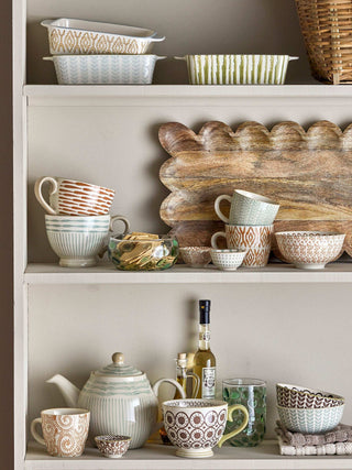 Schaal aardewerk oranje Maple 11cm