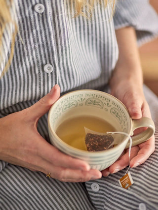 Mok aardewerk groen Maple