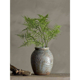 Vaas Damian groen 22cm - Het Adres