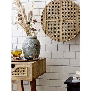 Vaas Damian groen 22cm - Het Adres