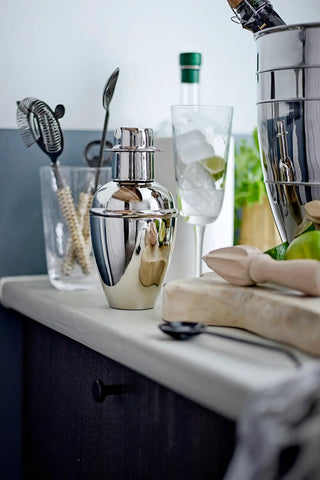 Vinkøler rustfrit stål sølv Juliah