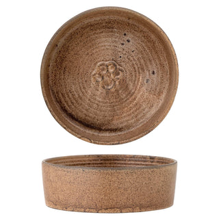 Brown earthenware bowl Buddy 21cm