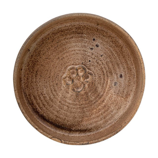 Brown earthenware bowl Buddy 21cm