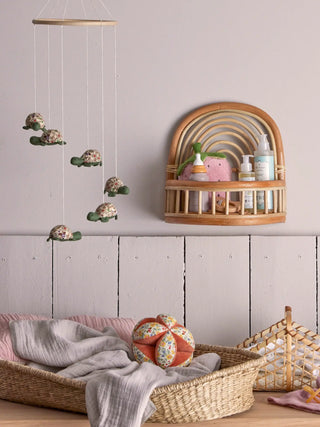 Venke Rassel Baumwolle orange 15cm