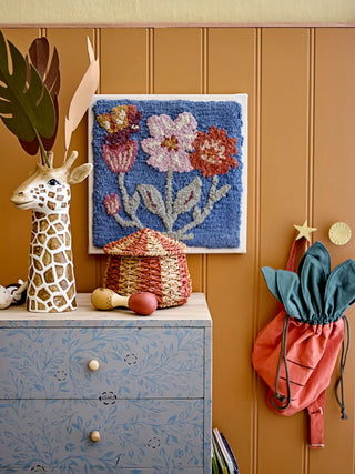 Totte sac lin orange 44cm