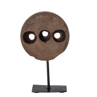 Objet décoratif bois recyclé brun Sashia