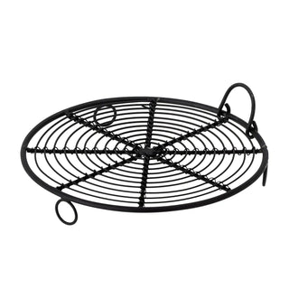 Pannenonderzetter metaal zwart Sammy 16cm