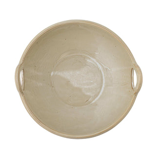 Plat en faïence gris Janti 33cm