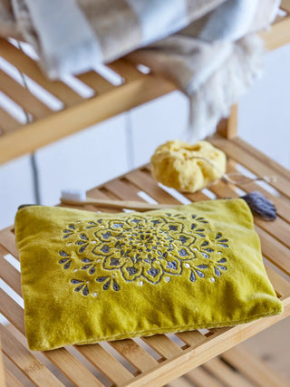 Cosmetictas katoen geel Stefania