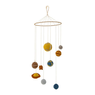 Space mobile wool multicolor 90cm