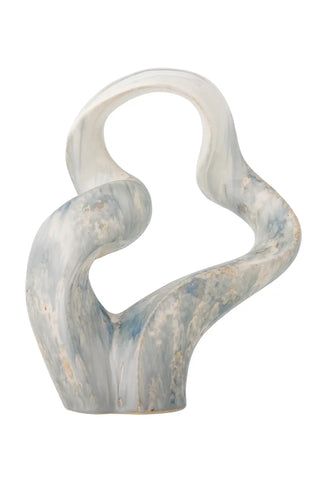 Deco ceramica grigia Rouyi 34cm