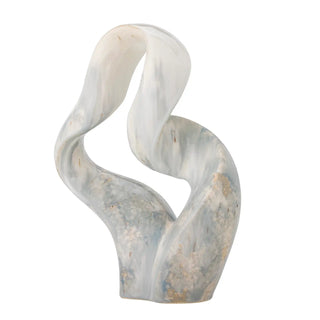 Deco ceramica grigia Rouyi 34cm