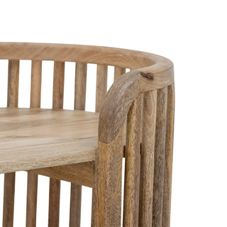 Libreria in legno di mango beige/naturale Sali