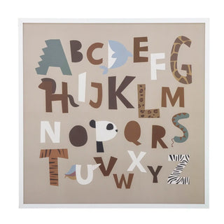 Memmo Poster mit Rahmen Kiefer 52x52cm