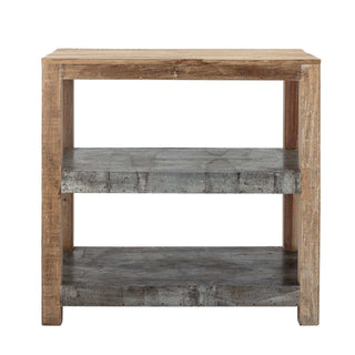 Libreria in legno riciclato marrone reuben