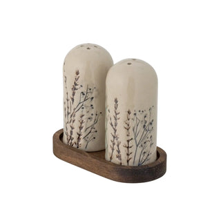 Set pepe e sale in ceramica nature Bea