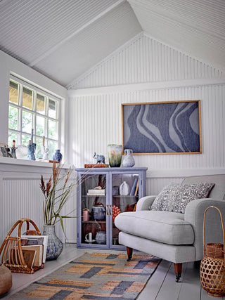 Armario de madera de abeto azul Hazem 81cm