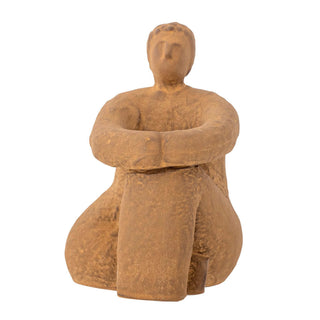 Beeld terracotta bruin Sandhya