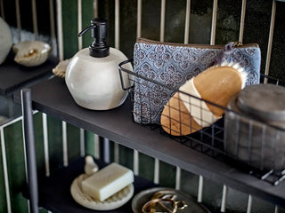 Neceser de algodón azul Sofina