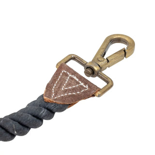 Guinzaglio per cani in cotone nero 180cm Ceylan