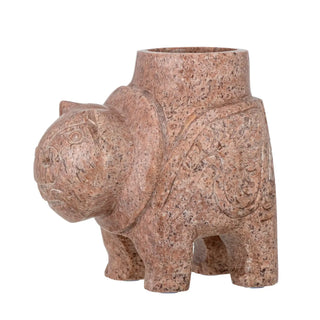 Værteholder i fedtsten brun Novia